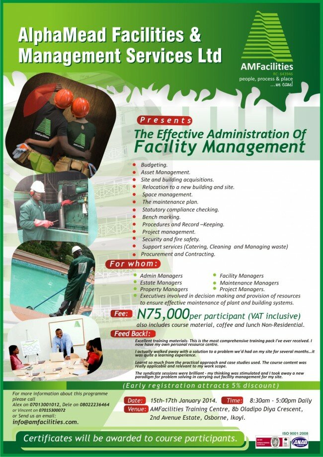 amf training advert 060114